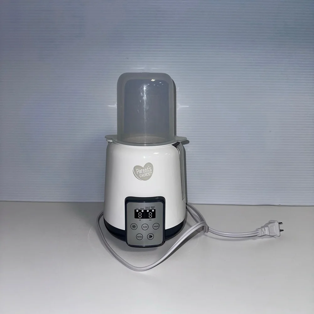 Baby Parent's Choice One Size White Gray Bottle Warmer Sterilizer Used Twice